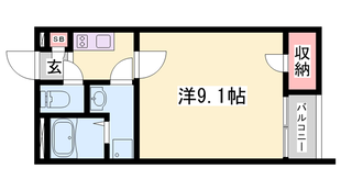 社町駅 バス13分  社高校前下車：停歩9分 1階の物件間取画像